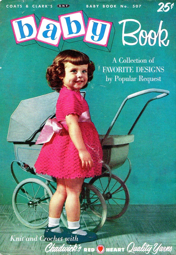 Vintage Patterns Knitting Crochet Chadwicks Baby Book 50s Toddler Sweaters Kids Knitwear Retro How To Knit Crochet