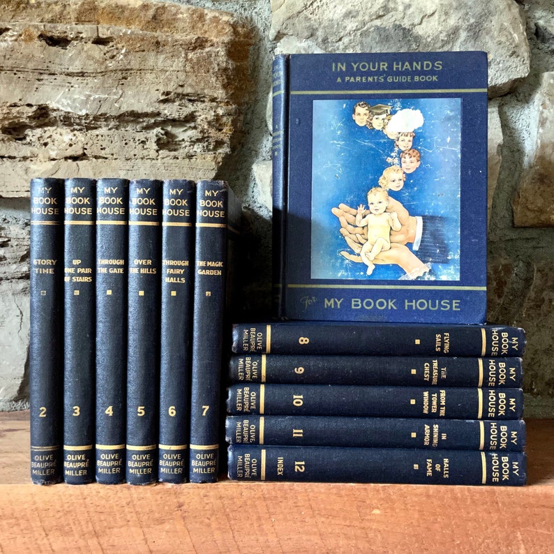 Vintage My Book House Books Editions 1937 Volume 2 12 Each | Etsy