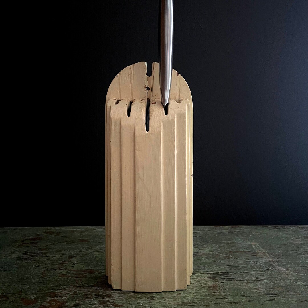 Vintage Knife Holder Wall Mount Art Deco Holder for Knives Etsy