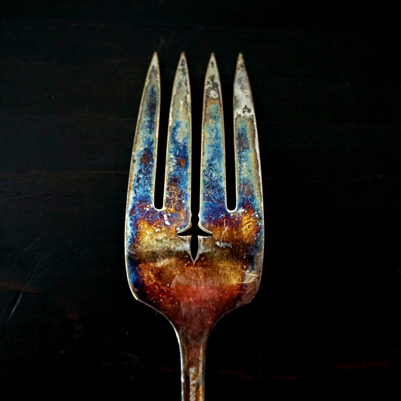 Vintage Serving Fork and Spoon Set Wildwood I Always 1958 Wm. Etsy