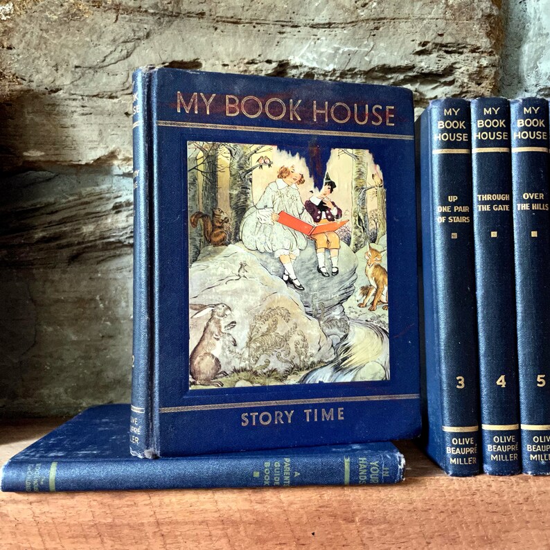 Vintage My Book House Books Editions 1937 Volume 2 12 Each | Etsy