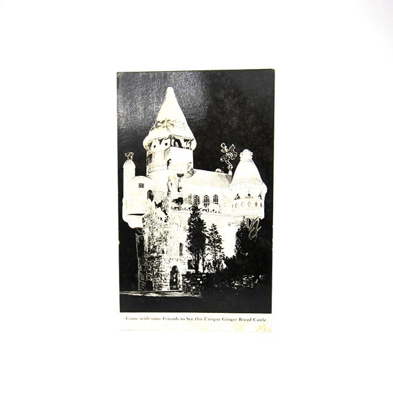 Uneeda Bakers Castle 1930s Post Card Nabisco Hamburg NJ