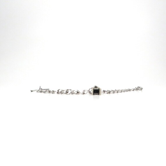 Vintage Charm Bracelet Silver Letter A Attendance 1940s - Etsy