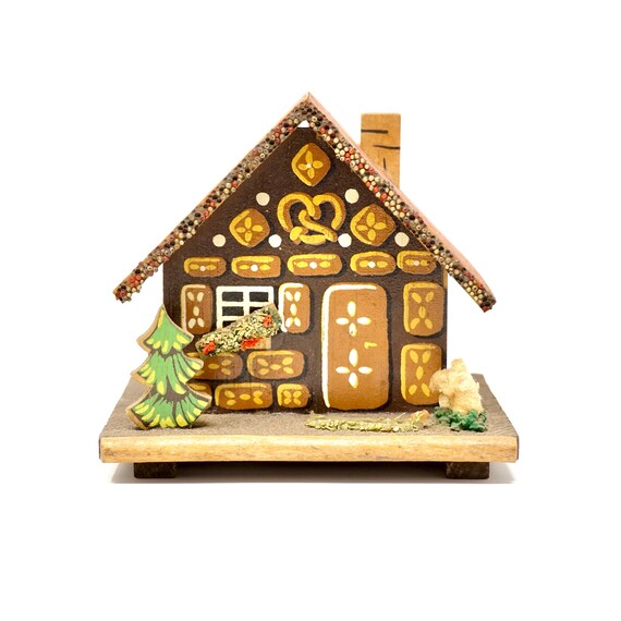 Vintage Hansel And Gretel House Coin Bank Gingerbread House Etsy
