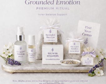 Grounded Emotion Ritual Kit | Inner Balance, Emotional Resilience Support
