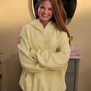 Salish Matter Sincerely Yours Oversized Pullover Hoodie image 1