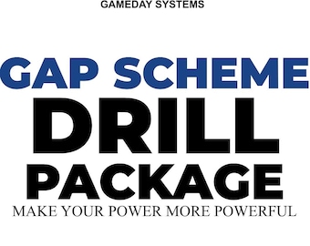 Gap Scheme Drill Package | Offensive Line Power Counter GT (PDF Download)
