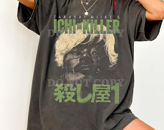 Comfort Colors Ichi The Killer Japanese Yakuza Movie Film Manga T Shirt