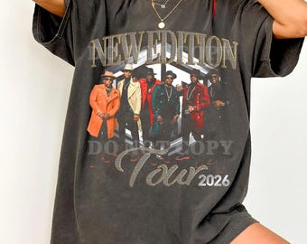 Comfort Colors New Edition Tour 2026 T-Shirt