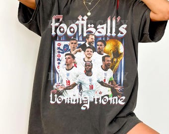 Comfort Colors England Football Team "It's Coming Home" T-Shirt – World Cup Fan Apparel