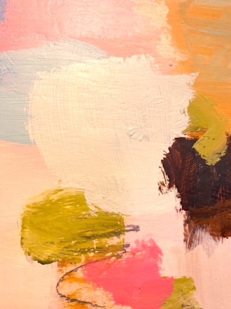 Original Abstract Art Nursery Decor Office Art 16 X 20 Etsy