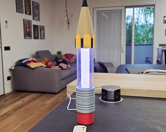 Lampada da scrivania a forma di Matita con LED RGB