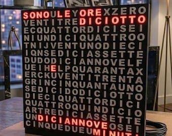 LED Word Clock (World Clock)