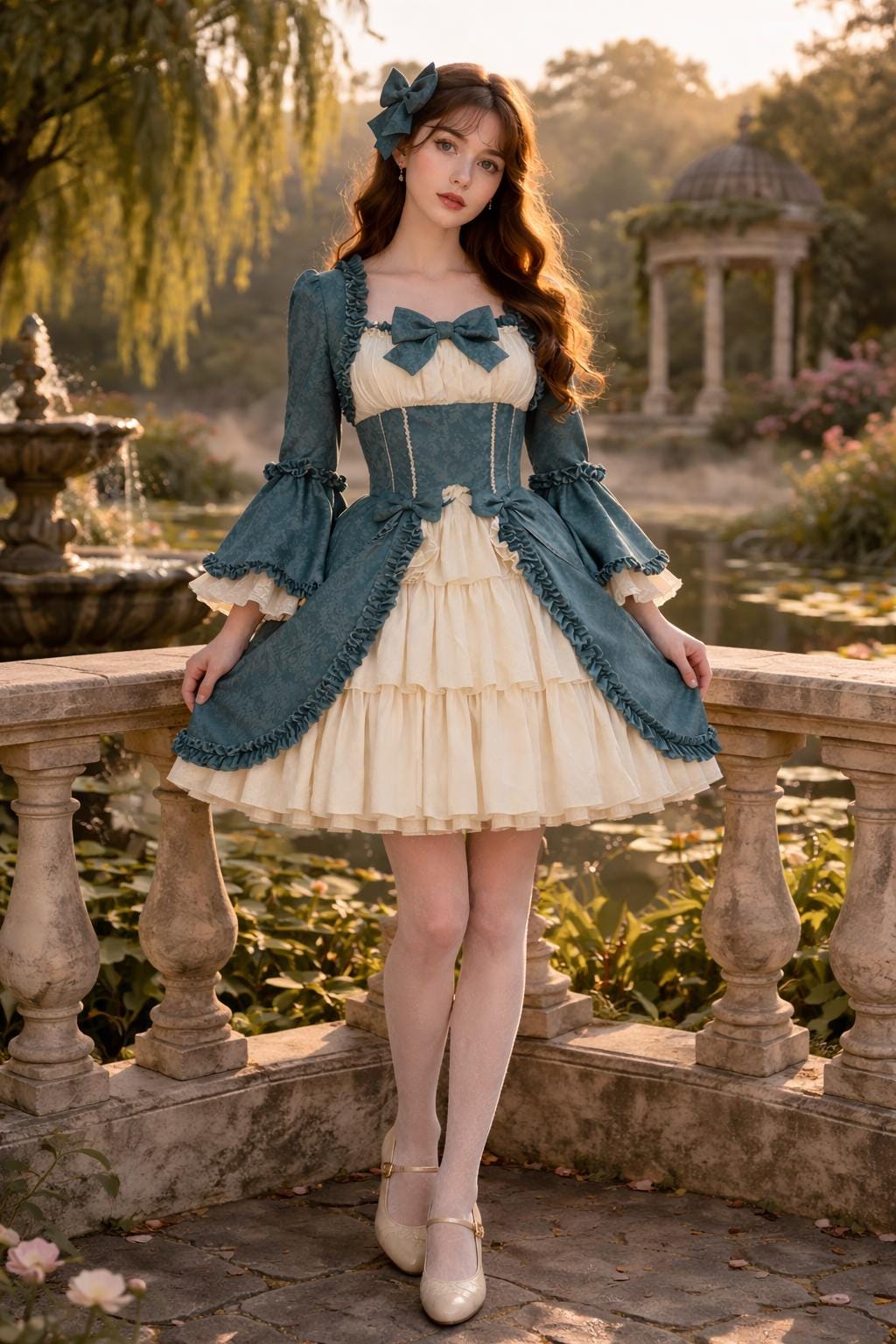 Rococo Inspired Dress - Etsy Rococo Inspired Dress - Etsy