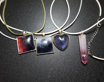 Galaxy Style Necklace Pendants
