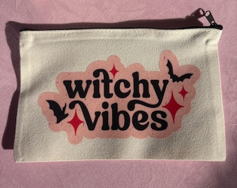 Halloween / Autumn makeup bags
