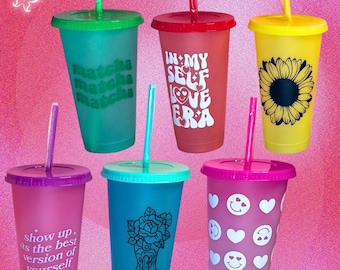 Custom Colour Changing Tumblers