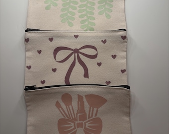 Custom makeup bags