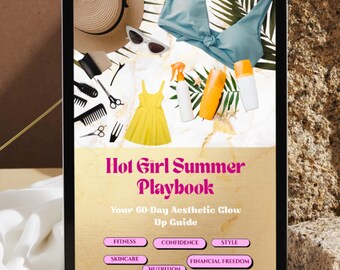 Hot Girl Summer Playbook – 60-Day Glow Up Guide (Printable PDF)