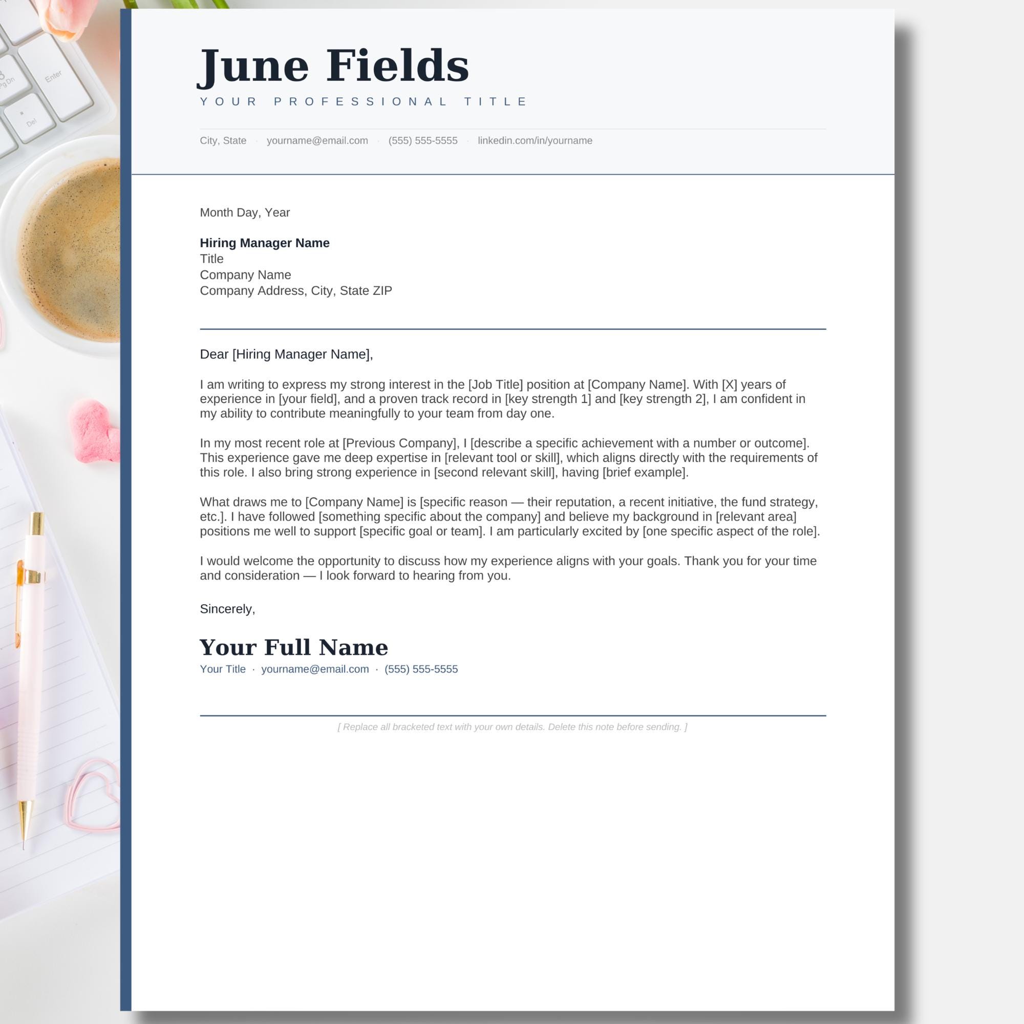 ATS Friendly Resume Template Bundle | Professional Resume Cover Letter ...