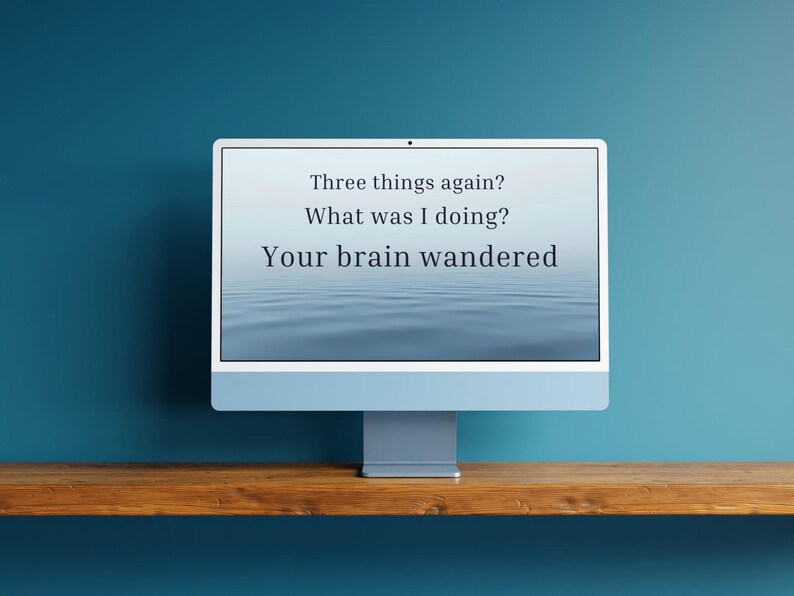 Adhd Computer Desktop Background ADHD Wallpaper for Focus & Productivity | Minimalist Desktop Background ...