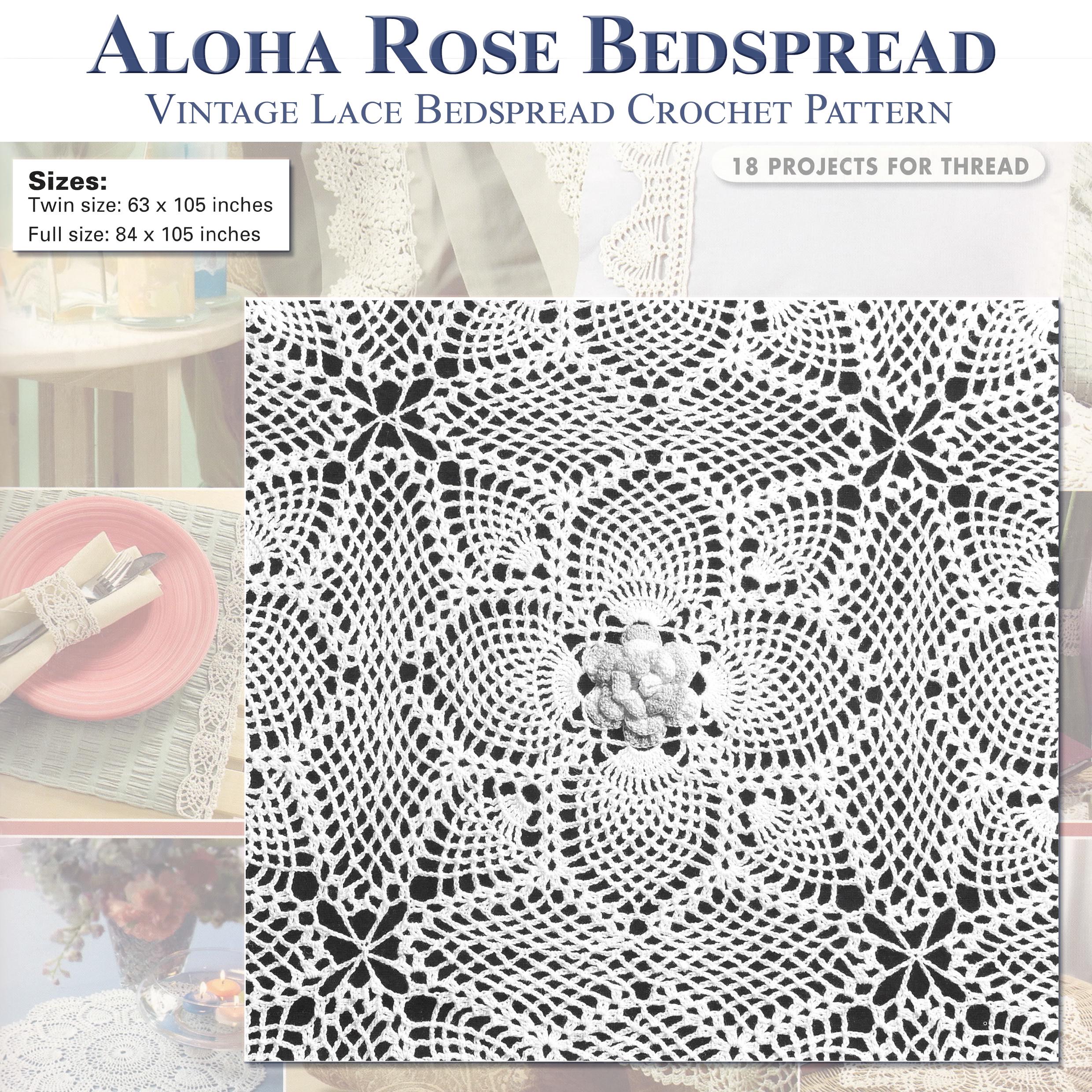 Aloha Rose Bedspread