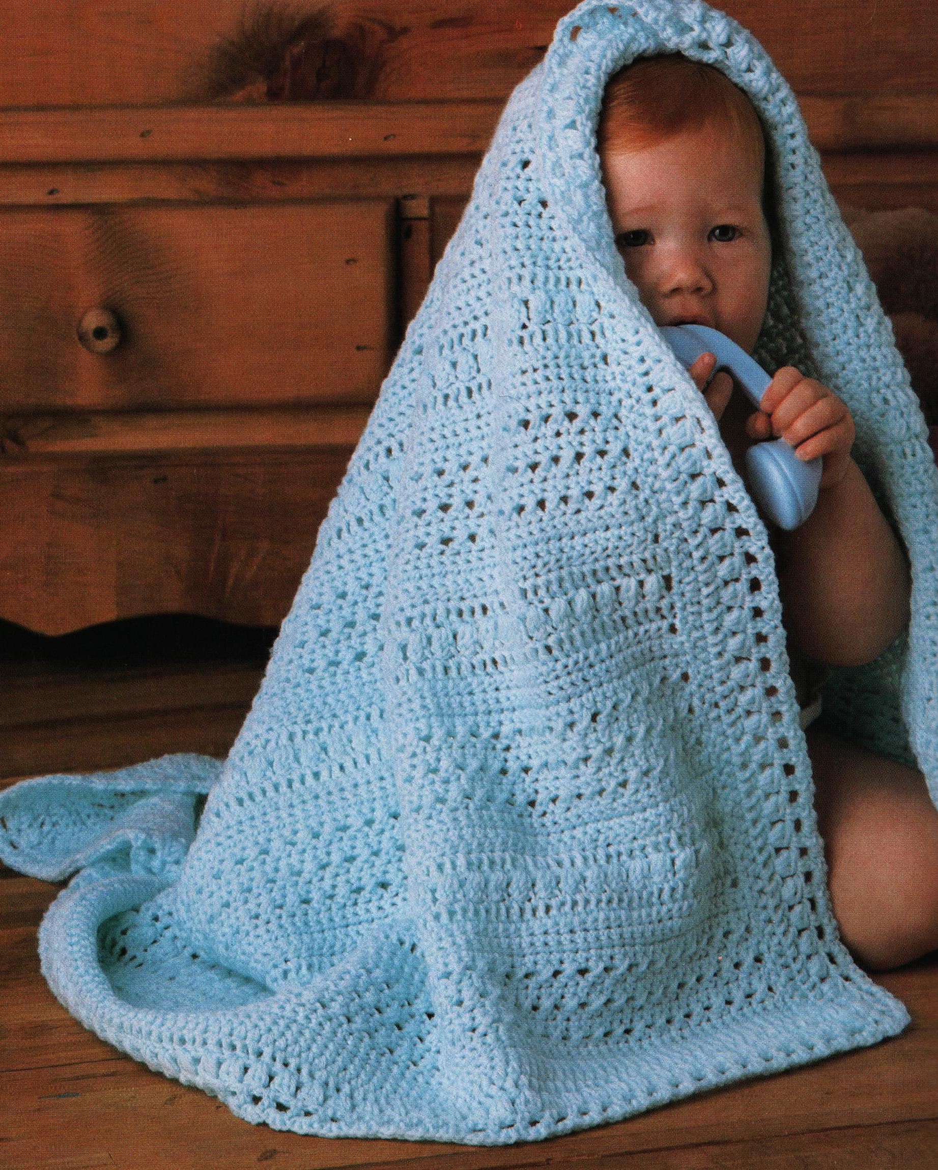 23 Baby Boy Blanket Crochet Patterns for Cozy Gifts and Nursery Keepsakes 23 Little Boy Blue Baby Blanket