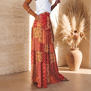 mac duggal charmeuse ruffle-strap maxi dress Charmeuse Halter Strap Soft Tie Waist Gown