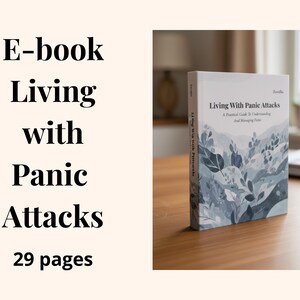 Anxiety E-Book – Panic Attack Support, Self Help Guide (Digital Download)