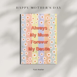 Mother’s Day, Gift for mom, git for mother, Mother’s Day idea, printable Mother’s Day gift, printable Mother’s Day card, digital file, best mom ever, mom poster