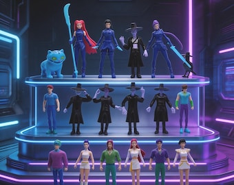 18PCS Kpop Demon Hunter Knick Knacks Doll Set Cartoon Model Toys Decor Dest Decorations Theme Collectibles Figurines