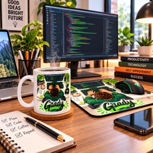 Grady Programmer Mok Grappige Codeermok Ontwikkelaar Koffiemok Cadeau voor Grady, Software Engineer Cadeau Computerprogrammeur Mok, Tech Cadeau voor Hem