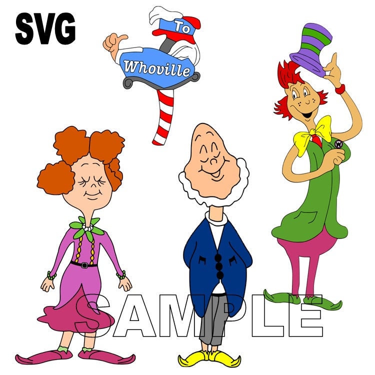 Whoville Characters SVG Designs Files - Etsy Whoville Characters SVG Designs Files - Etsy