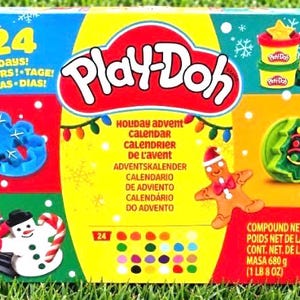 Holiday Advent Play-Doh Calendar.