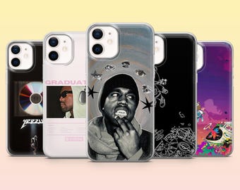 Kanye West Phone Case YE Rapper Cover for iPhone 17Pro, 16, 15, 14, 13, Samsung S25, S24, S23, S22, A16, A26, Pixel 10, 9Pro