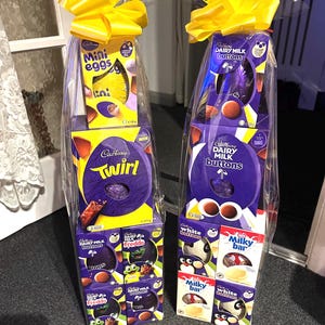 Easter egg stack hamper