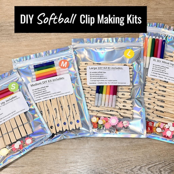 Clothespins Softball - Etsy