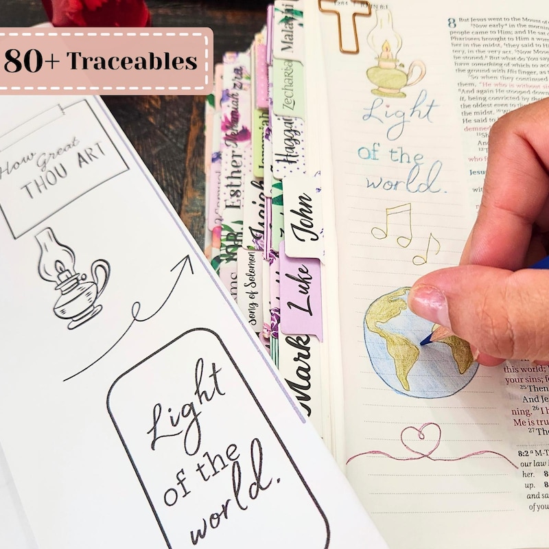 Trace Doodle Template - Etsy