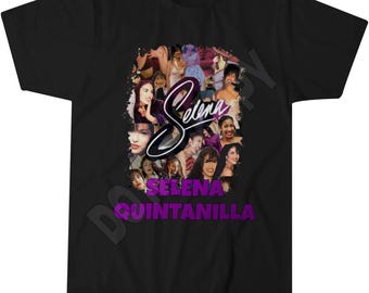 Camiseta de Selena Quintanilla, Icono de la Música, Estilo Amante de la Música