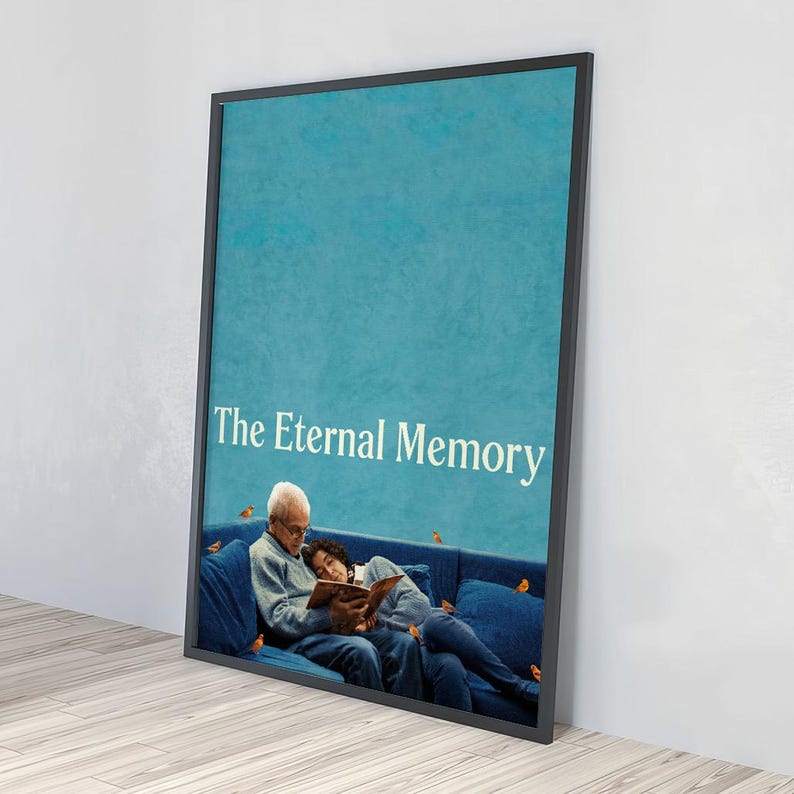 Teal Memory The Eternal Memory Movie Poster,premium Canvas Poster,retro Poster ...