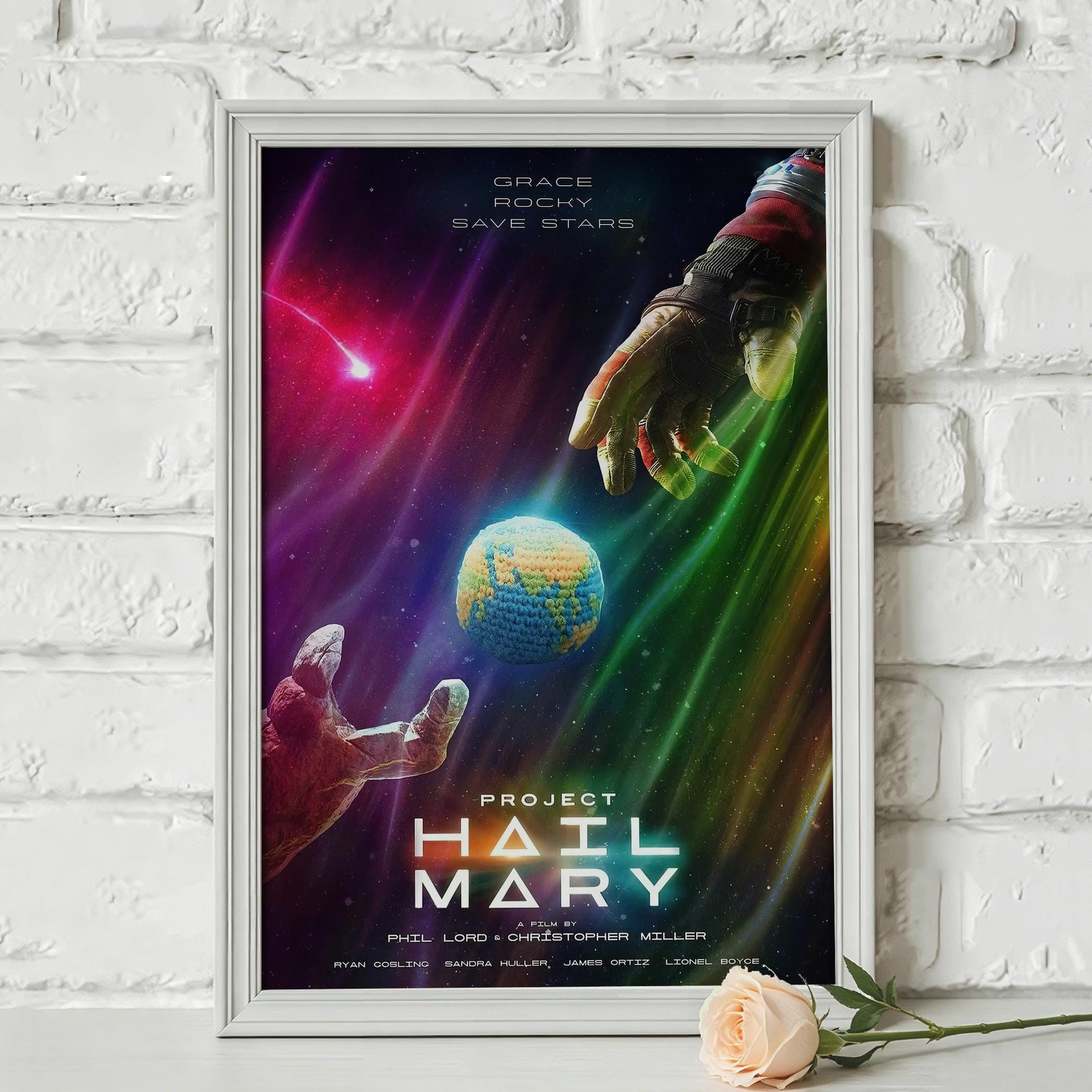 Project hail mary poster - Etsy 日本