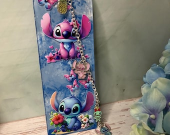 Experimental Love Bookmark w/ charms
