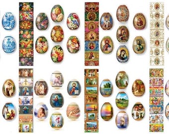 Heat Shrink Wrap | Easter Egg Wraps |Sleeve Decoration Sticker | Icon's Fairy