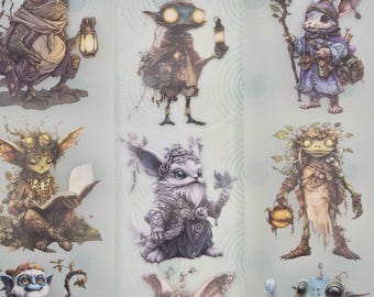 Bramblekin Folk PET Tape | Stickers | 200cm Long