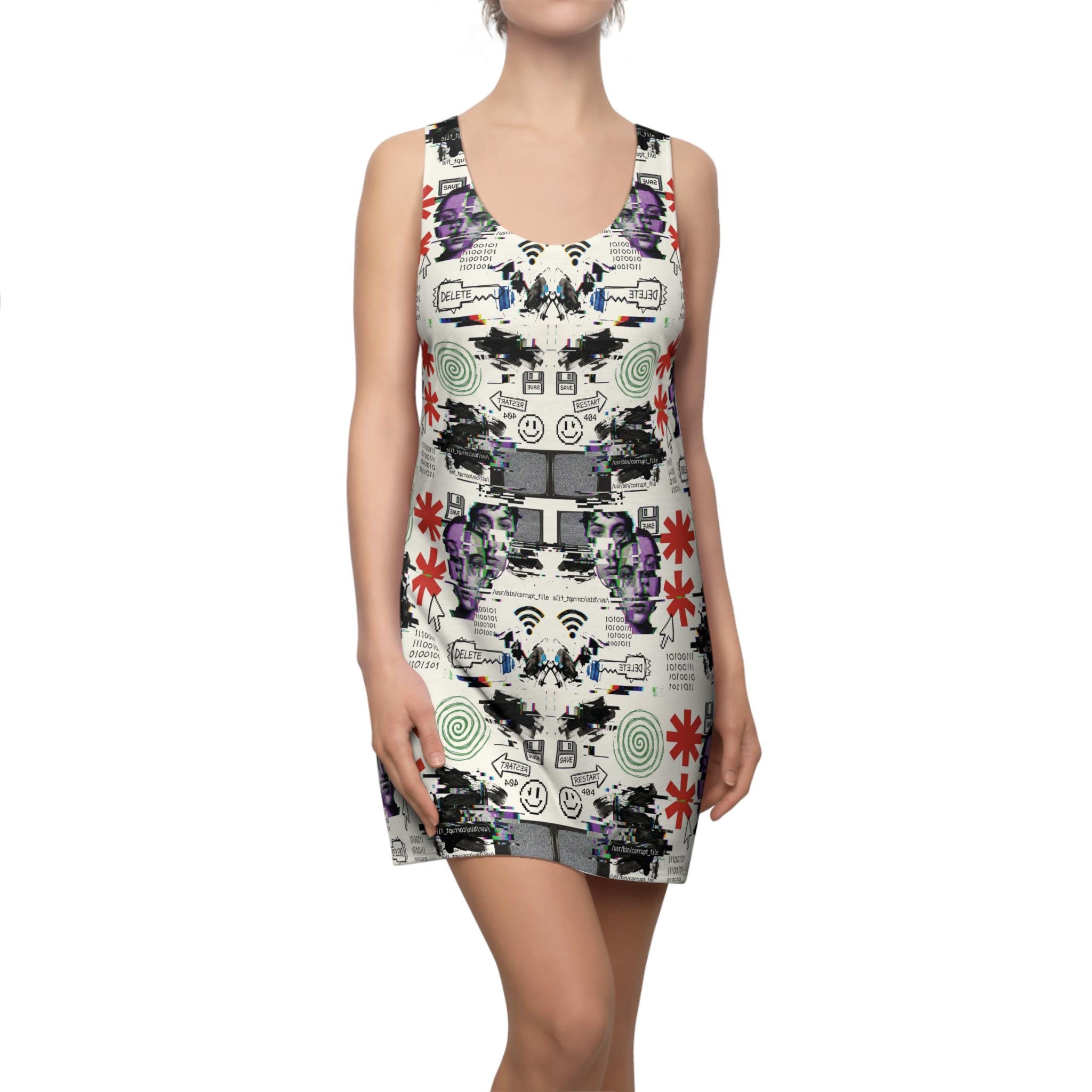 knee length dresses for ladies Kaleidoscope ~ Etta Dress – Super Cute Dresses main image 0