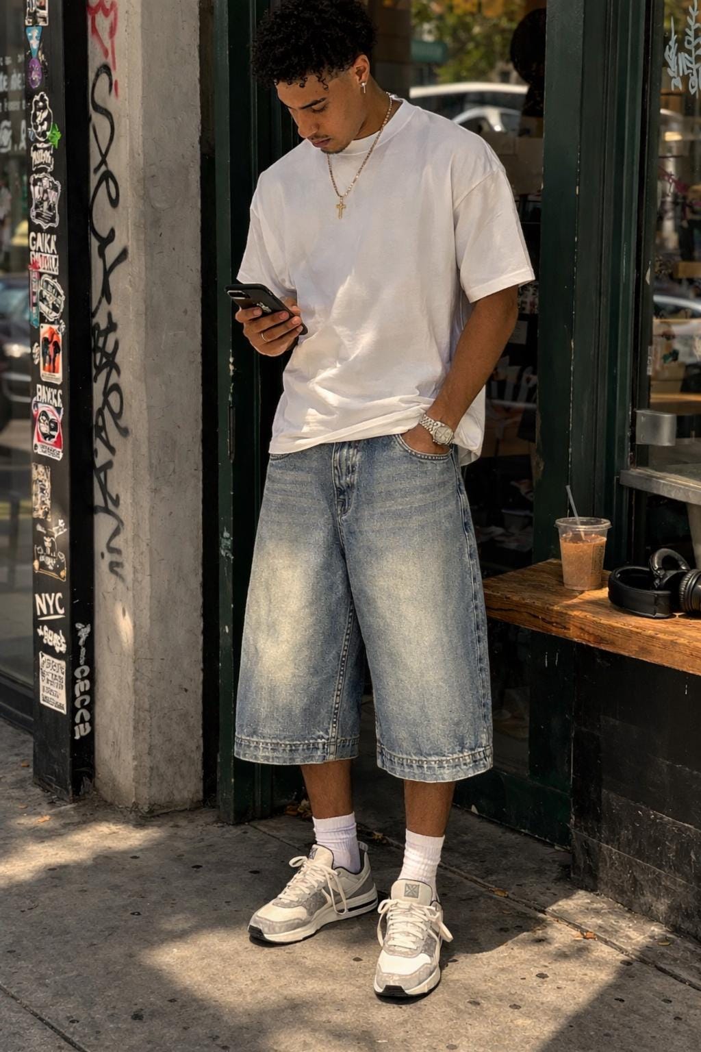 90s Baggy Jeans Shorts - Etsy
