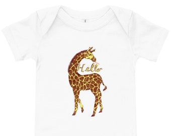 Bonjour! Giraffe Onesie