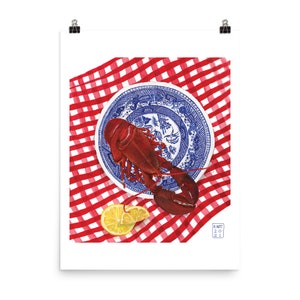 Maine Lobster Print