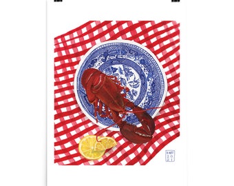 Maine Lobster Print