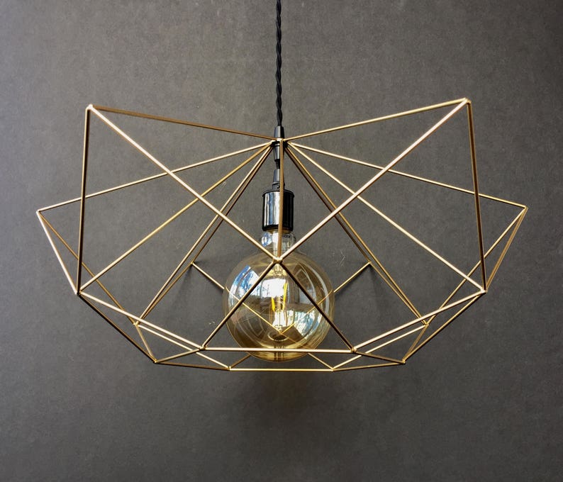 Aurora Pendant Light . Geometric . Minimalist Inspired image 2